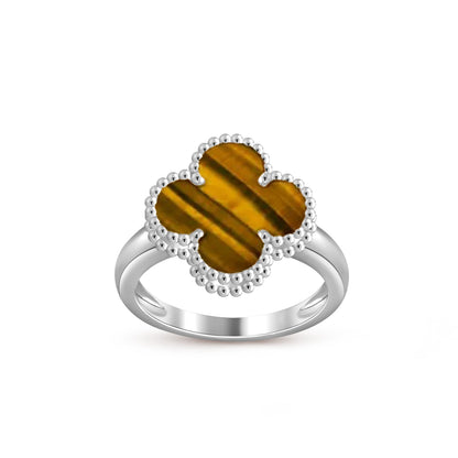 [Angela Jewelry]CLOVER SILVER RING COLLECTION