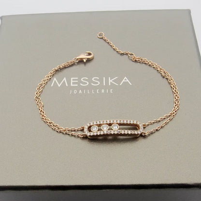 [Angela Jewelry] Move Classique pavé bracelet