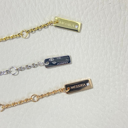 [Angela Jewelry]Lucky Eye Pave-Set Diamond Bracelet