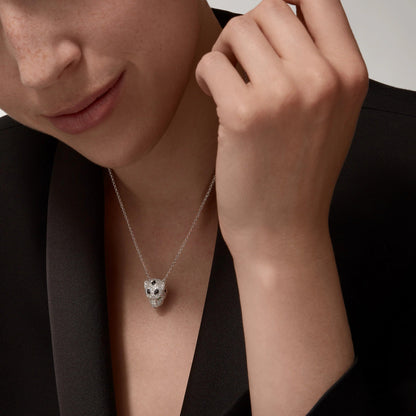 [Angela Jewelry]PANTHERE FULL DIAMOND NECKLACE