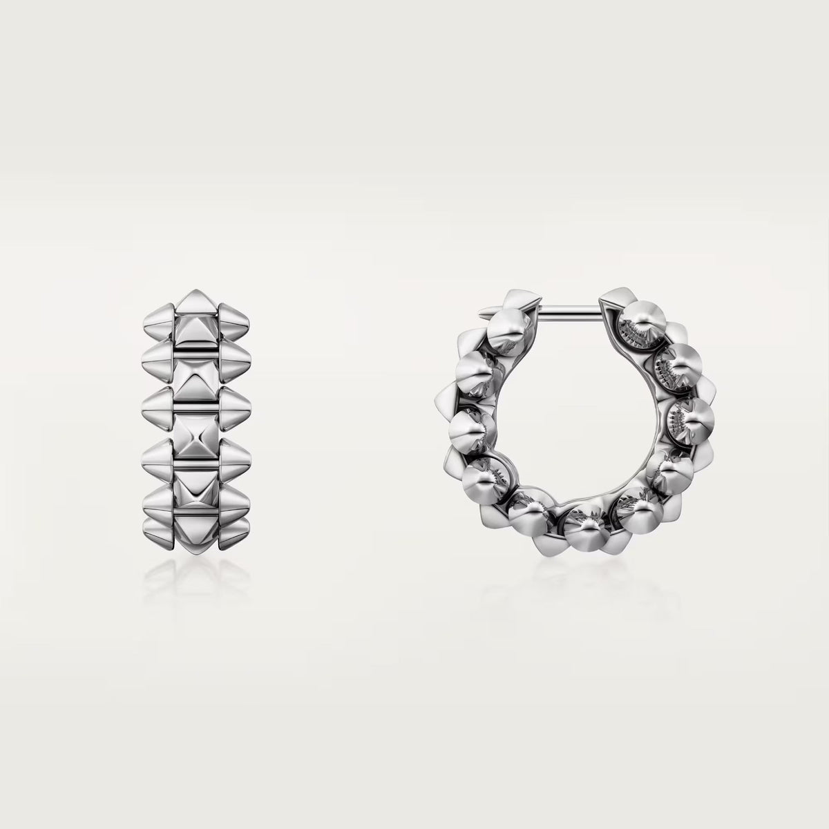 [Angela Jewelry]CLASH MINI HOOP EARRINGS