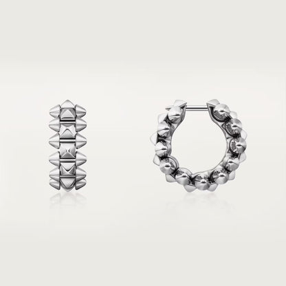 [Angela Jewelry]CLASH MINI HOOP EARRINGS