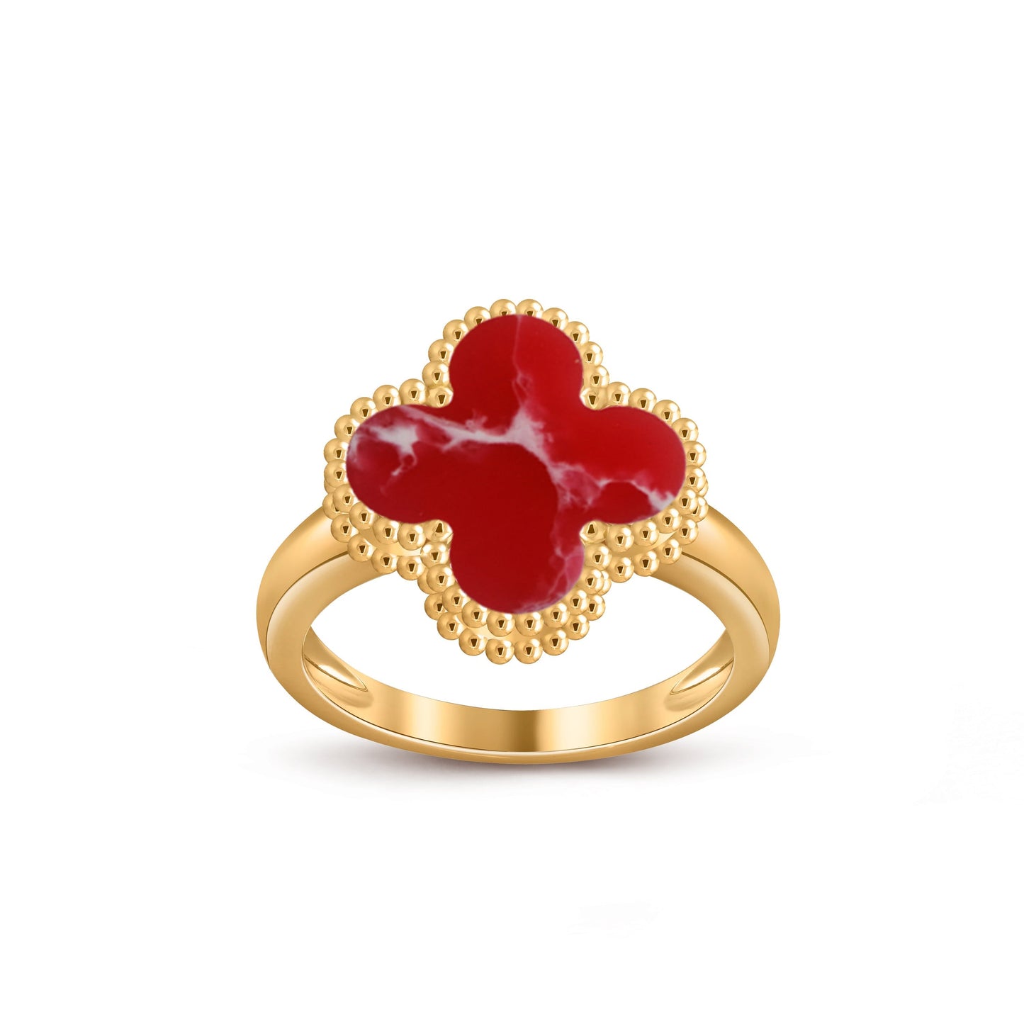 [Angela Jewelry]CLOVER RING GOLD COLLECTION
