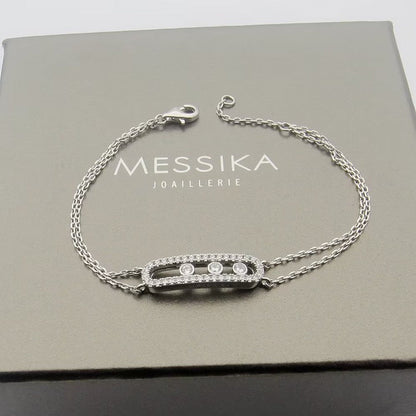 [Angela Jewelry] Move Classique pavé bracelet