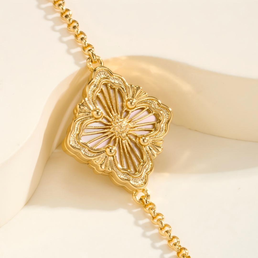 [Angela Jewelry]OPERA TULLE ENAMEL BRACELET