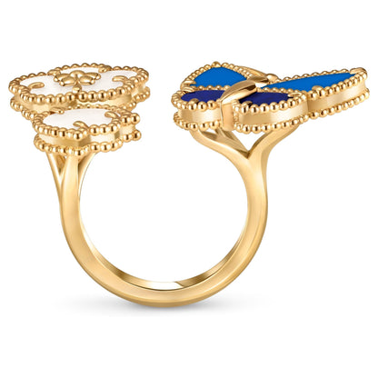 [Angela Jewelry]LUCKY SPRING BUTTERFLY OPEN-FACE RINGS