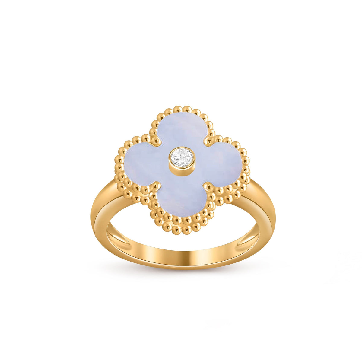 [Angela Jewelry]CLOVER DIAMOND RING GOLD COLLECTION