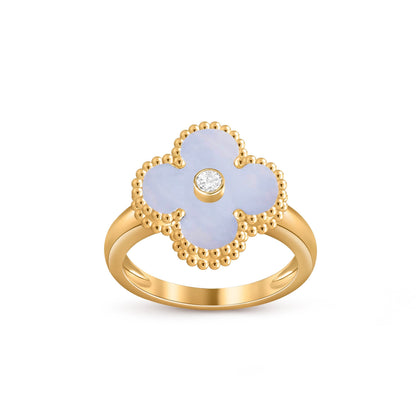 [Angela Jewelry]CLOVER DIAMOND RING GOLD COLLECTION