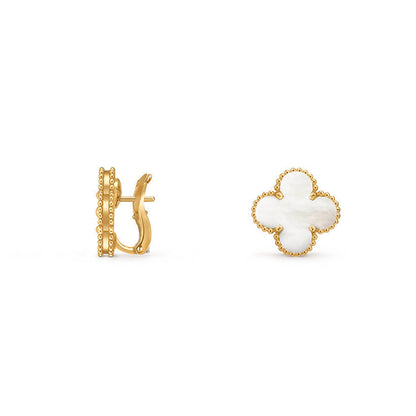 [Angela Jewelry]CLOVER 15MM MOP EARRINGS COLLECTION