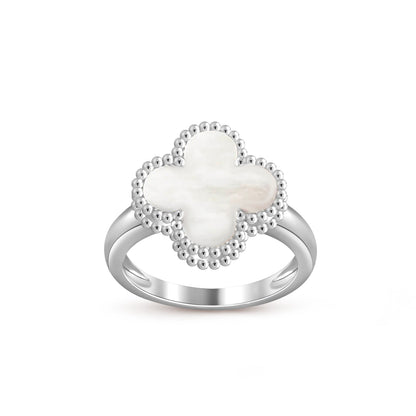 [Angela Jewelry]CLOVER SILVER RING COLLECTION