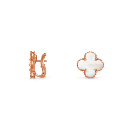 [Angela Jewelry]CLOVER 15MM MOP EARRINGS COLLECTION