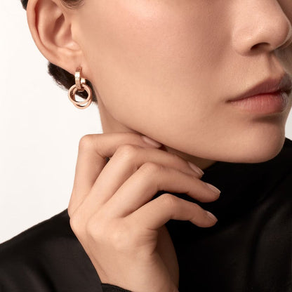 [Angela Jewelry]LOVE 3.3MM DANGLE EARRINGS