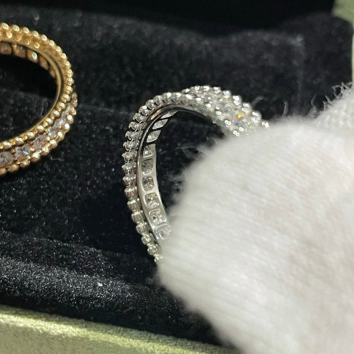 [Angela Jewellery]PERLEE DIAMOND SILVER RING