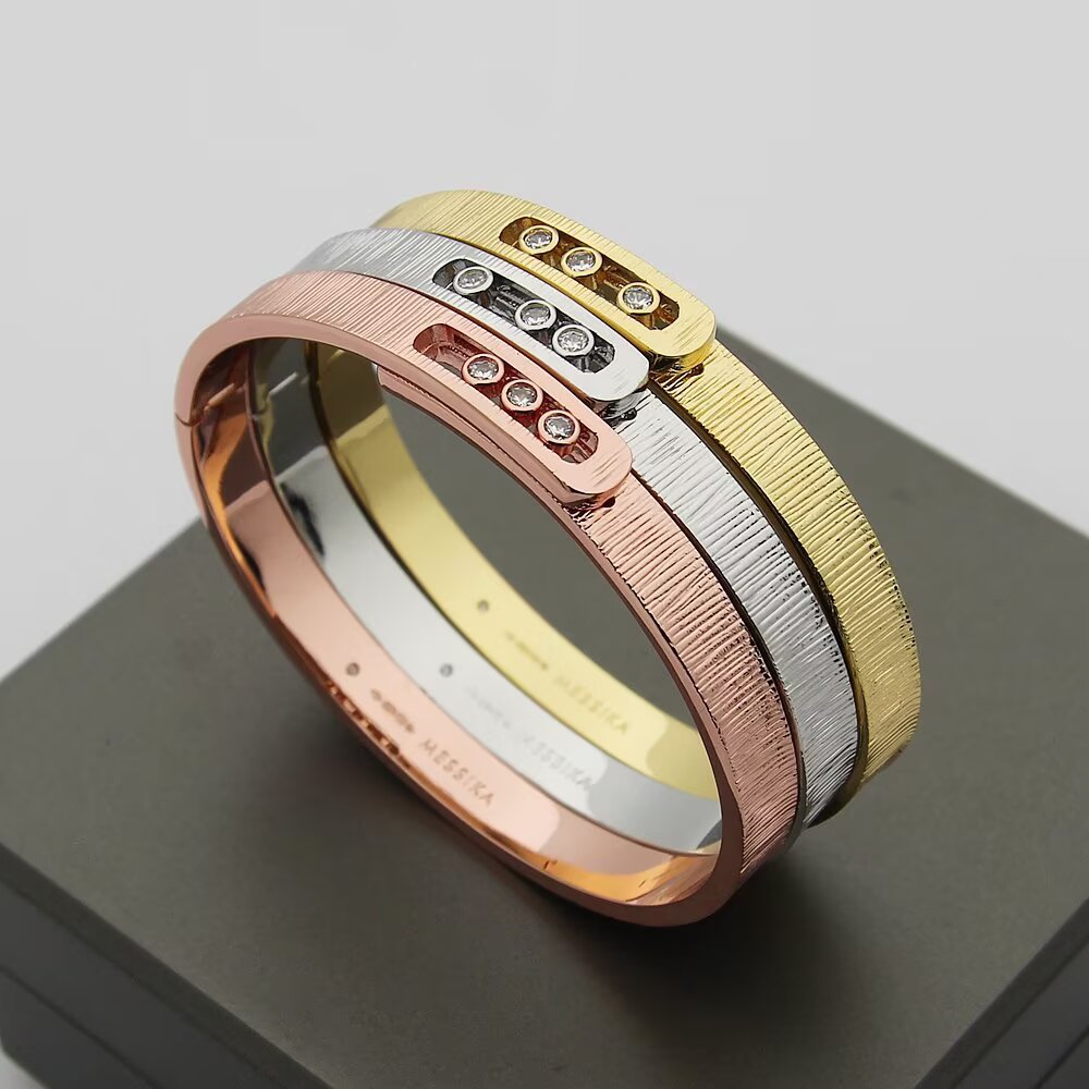 [Angela Jewelry]Move Noa Ciselé bangle