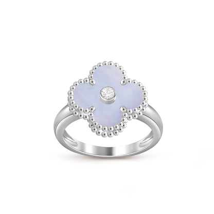 [Angela Jewelry]CLOVER SILVER DIOMND RING COLLECTION