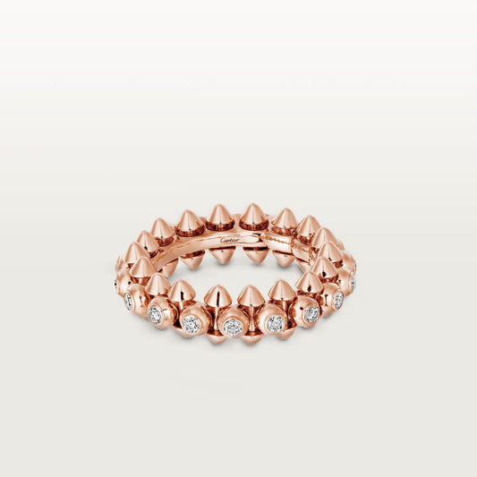 [Angela Jewelry]CLASH 6.8MM DIAMOND MEDIUM RING