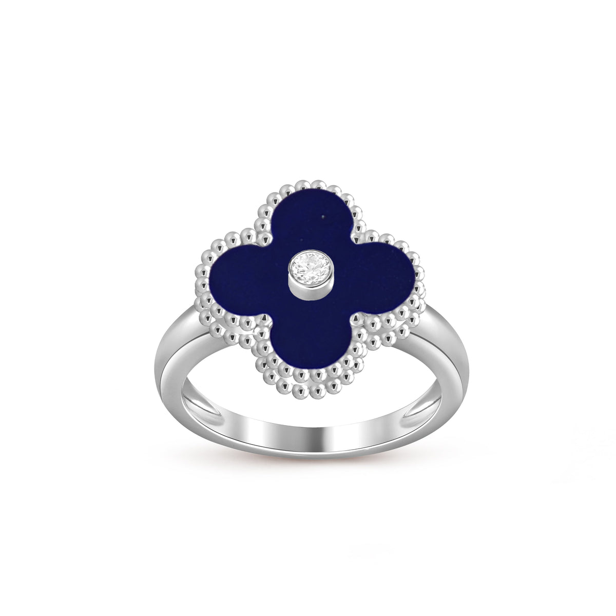[Angela Jewelry]CLOVER SILVER DIOMND RING COLLECTION