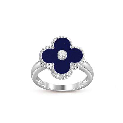 [Angela Jewelry]CLOVER SILVER DIOMND RING COLLECTION