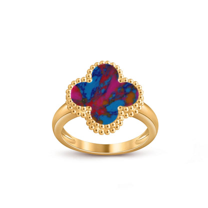 [Angela Jewelry]CLOVER RING GOLD COLLECTION