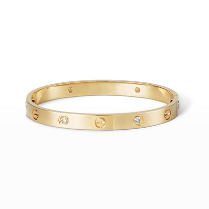 [Angela Jewellery]LOVE BRACELET 6.1MM 4 DIAMONDS