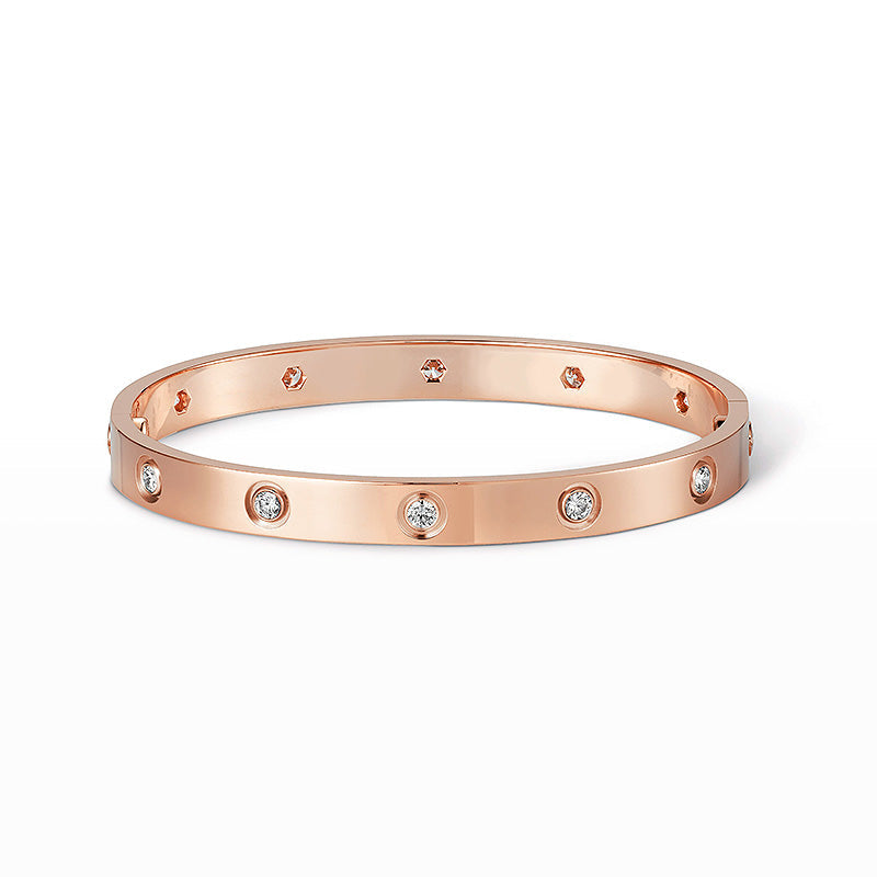 [Angela Jewellery]LOVE BRACELET 6.1MM 10 DIAMONDS