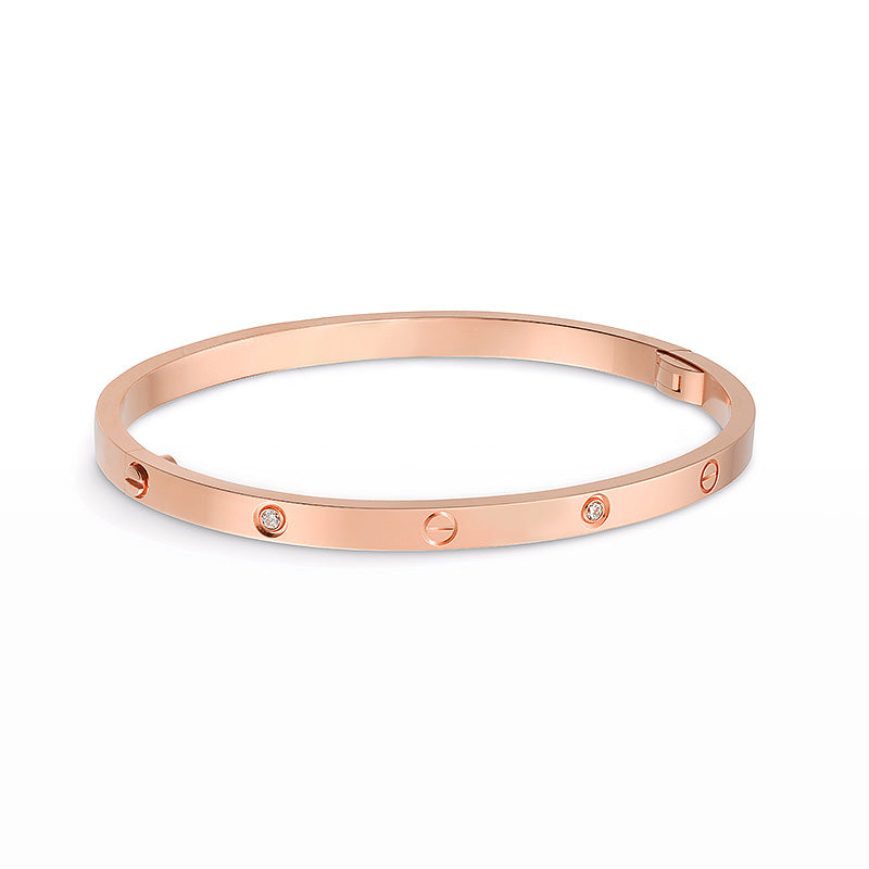 [Angela Jewellery]LOVE BRACELET 3.65MM 6 DIAMONDS