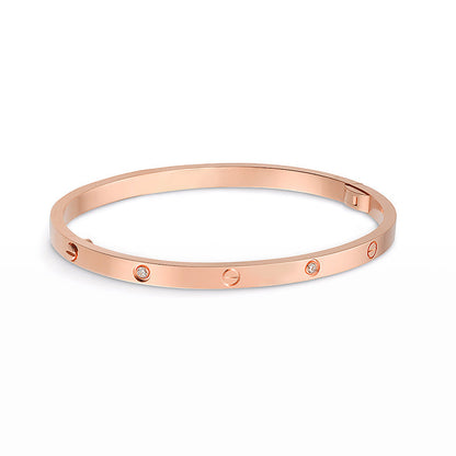 [Angela Jewellery]LOVE BRACELET 3.65MM 6 DIAMONDS
