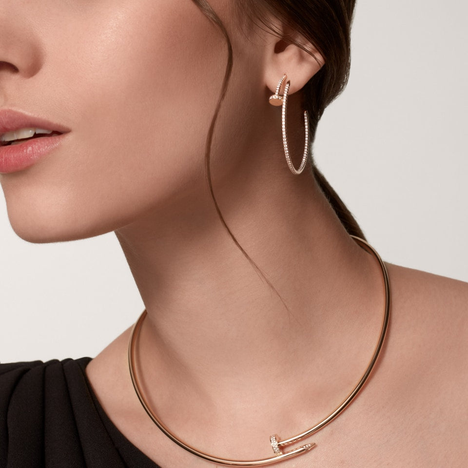 [Angela Jewelry]JUSTE FULL DIAMOND LARGE EARRINGS