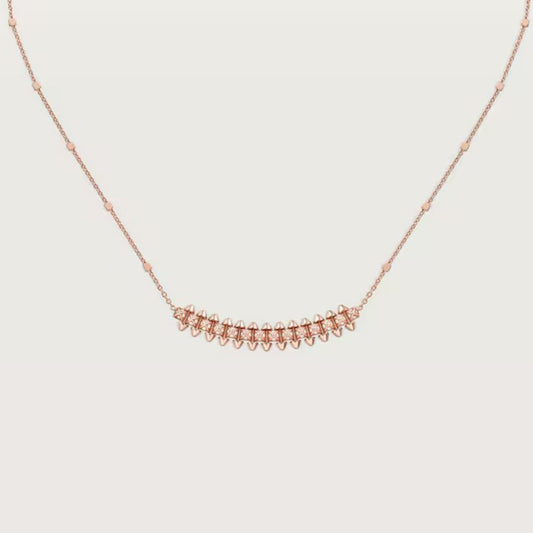 [Angela Jewelry]CLASH  SMALL FULL DIAMOND NECKLACE