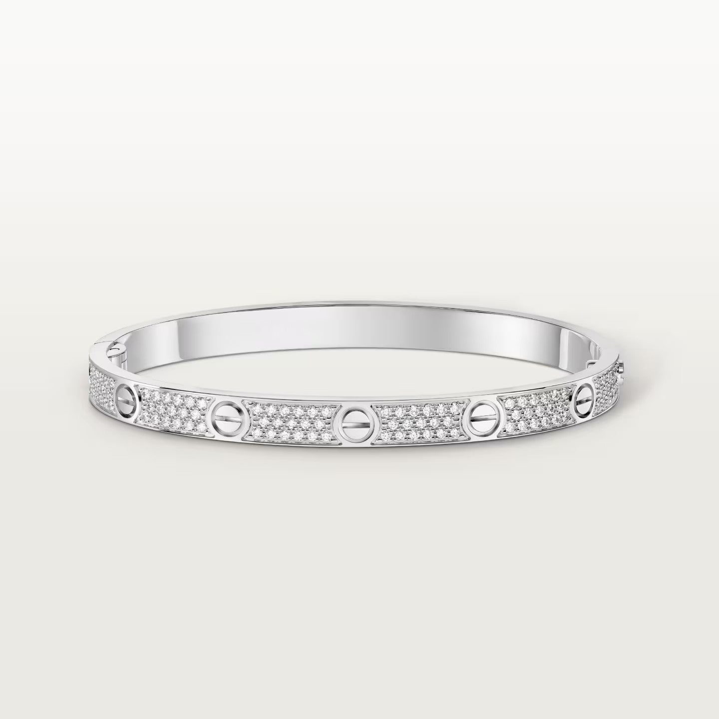 [Angela Jewelry]LOVE BRACELET 4.8MM DIAMOND-PAVED
