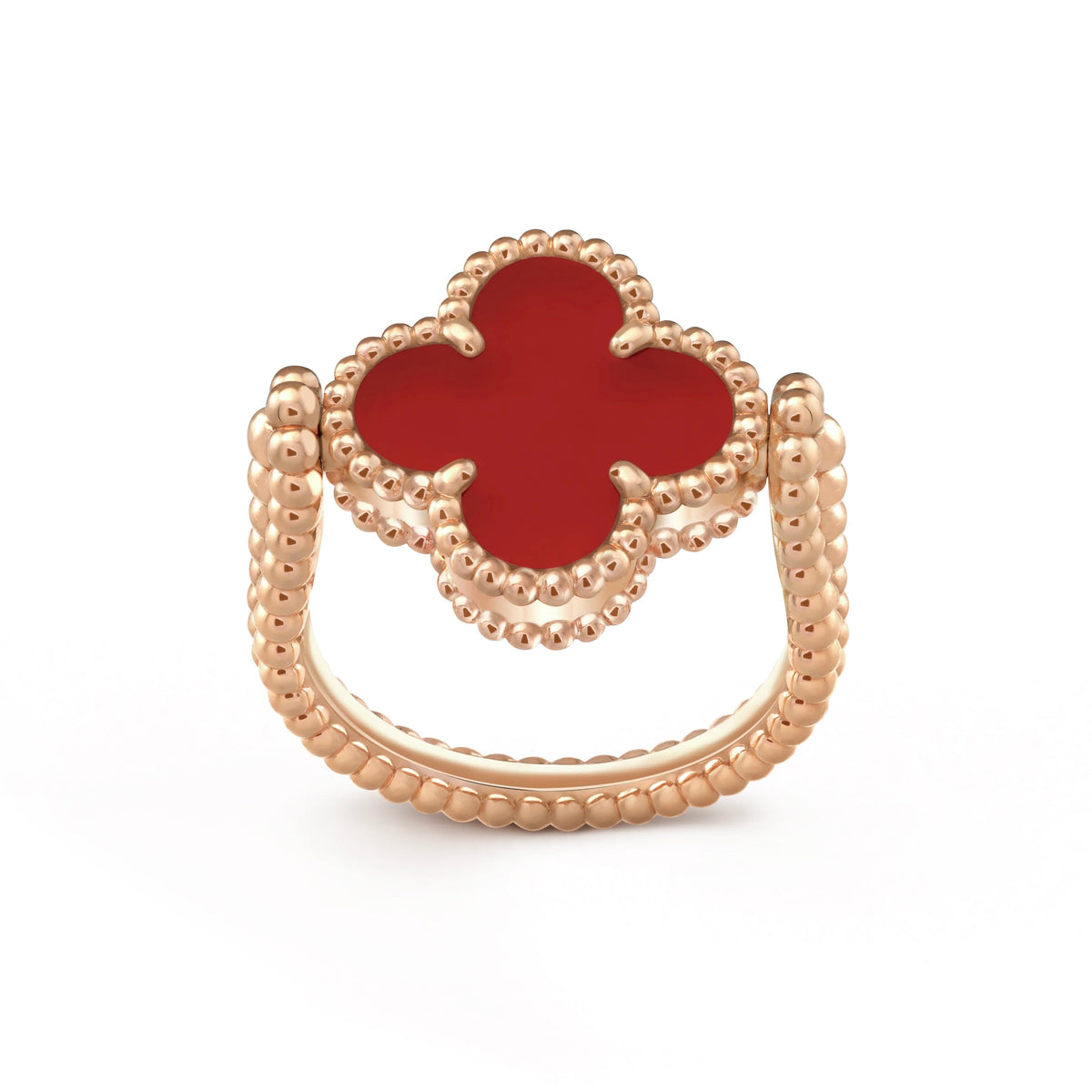 [Angela Schmuck]CLOVER RIVERSIBLE ROSÉGOLDRING 