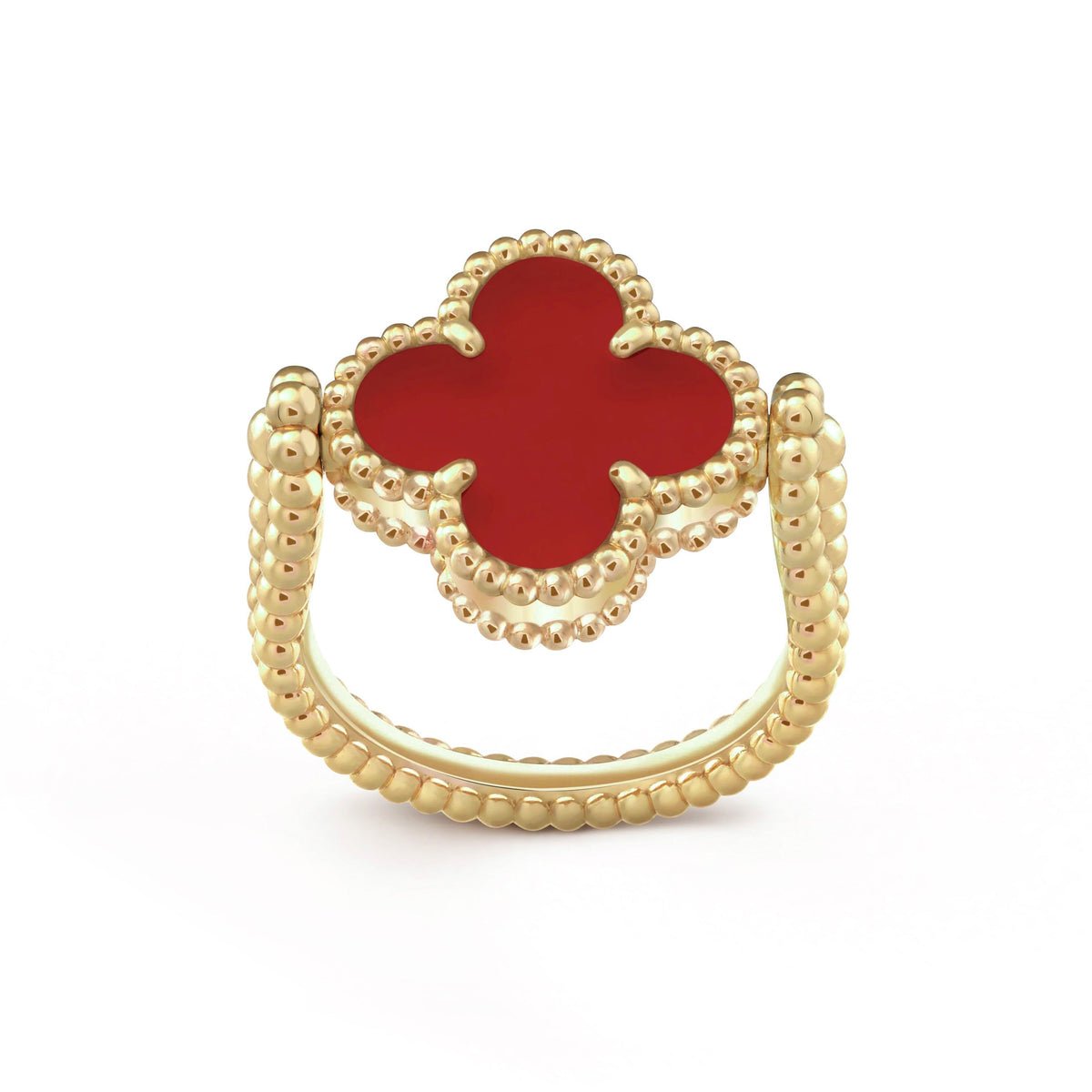 [Angela Jewelry]CLOVER RIVERSIBLE RING GOLD COLLECTION