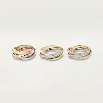 [Angela Jewelry]TRINITY 3.2MM RING COLLECTION