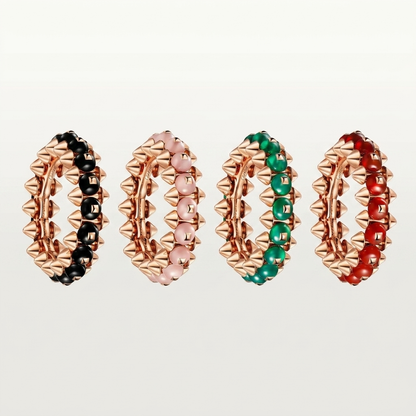 [Angela Jewelry]CLASH 7.9MM AGATE CHALCEDONY RING