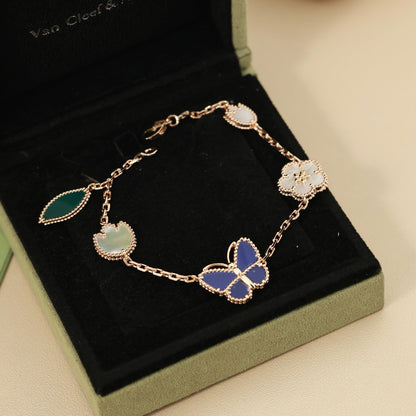 [Angela Jewelry]Lucky Spring & Love Bracelet Stack Set