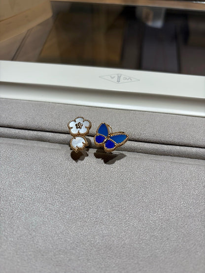 [Angela Jewelry]LUCKY SPRING BUTTERFLY OPEN-FACE RINGS