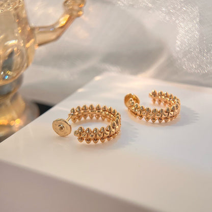[Angela Jewellery]CLASH SMALL HOOP EARRINGS