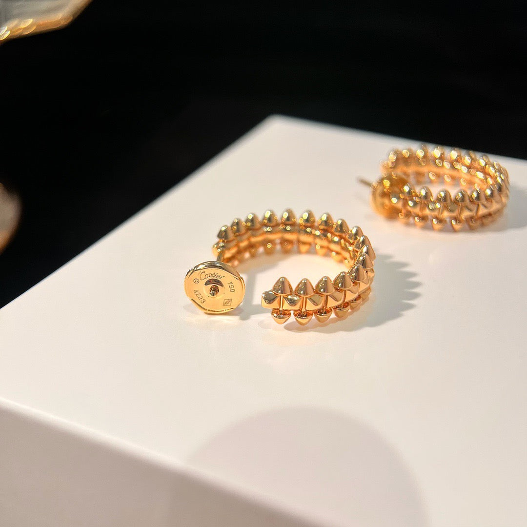 [Angela Jewellery]CLASH SMALL HOOP EARRINGS