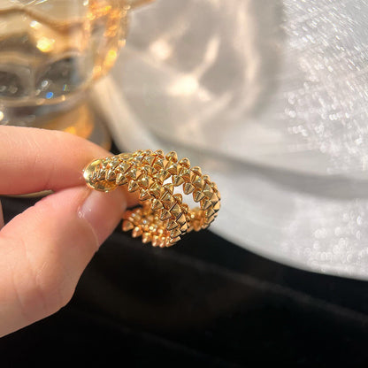 [Angela Jewellery]CLASH SMALL HOOP EARRINGS