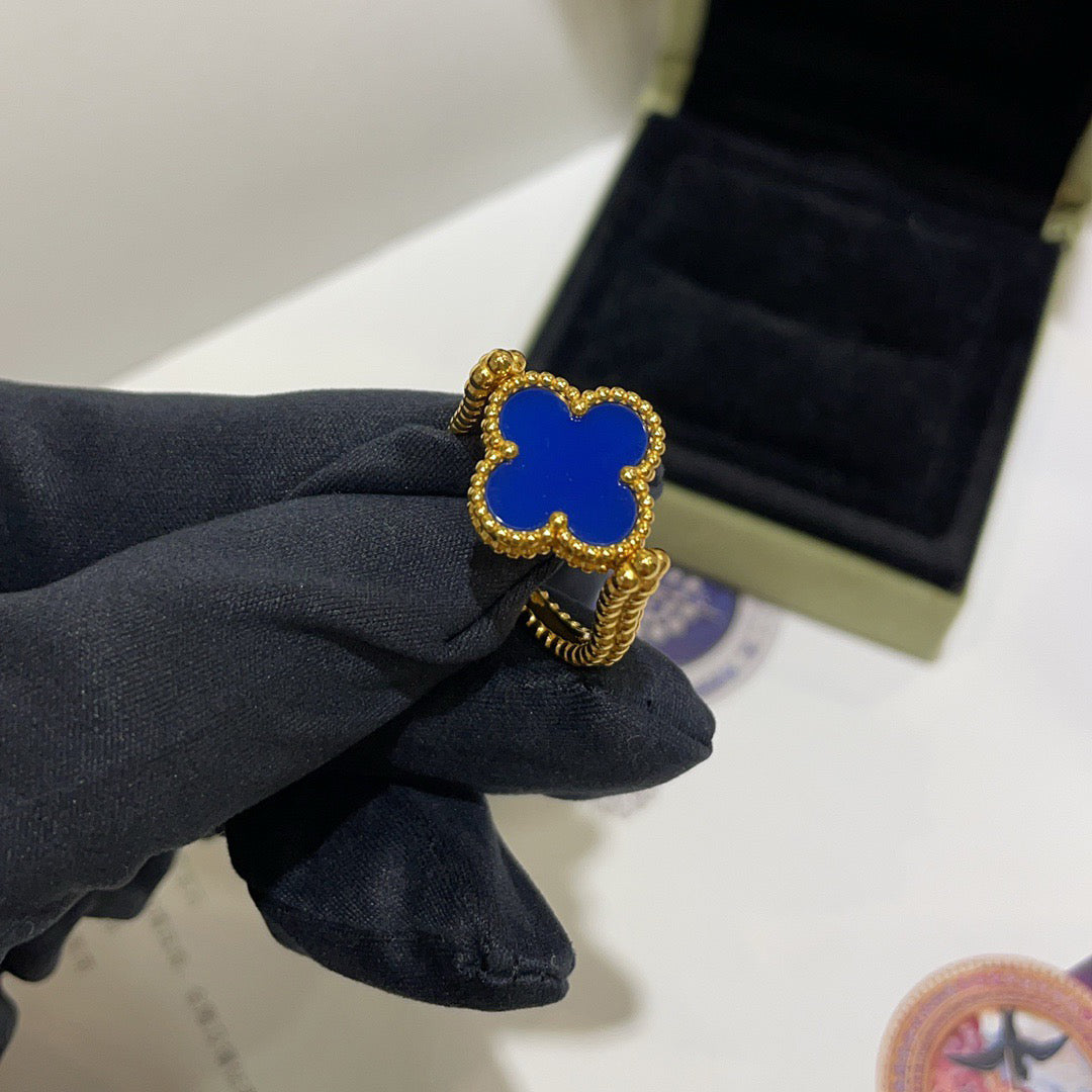 [Angela Jewelry]CLOVER RIVERSIBLE RING GOLD COLLECTION
