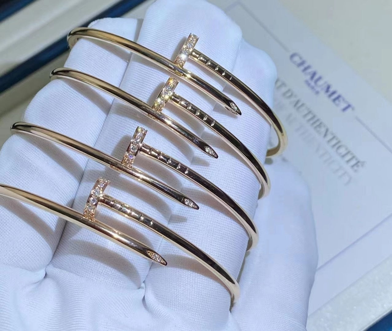 [Angela Jewellery]JUSTE BRACELET 2.5MM DIAMONDS