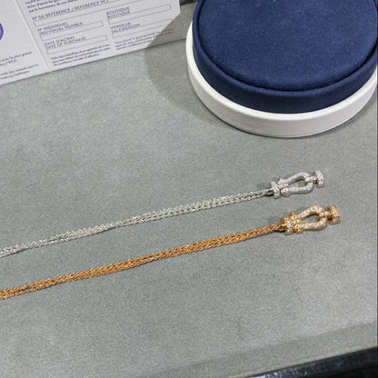 [Angela Schmuck]FORCE KLEINES HUFEISEN-DIAMANTKETTEN-SEILARMBAND 