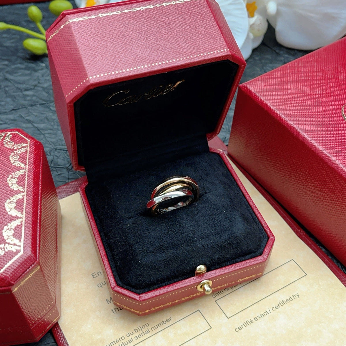 [Angela Jewelry]TRINITY 3.2MM RING COLLECTION