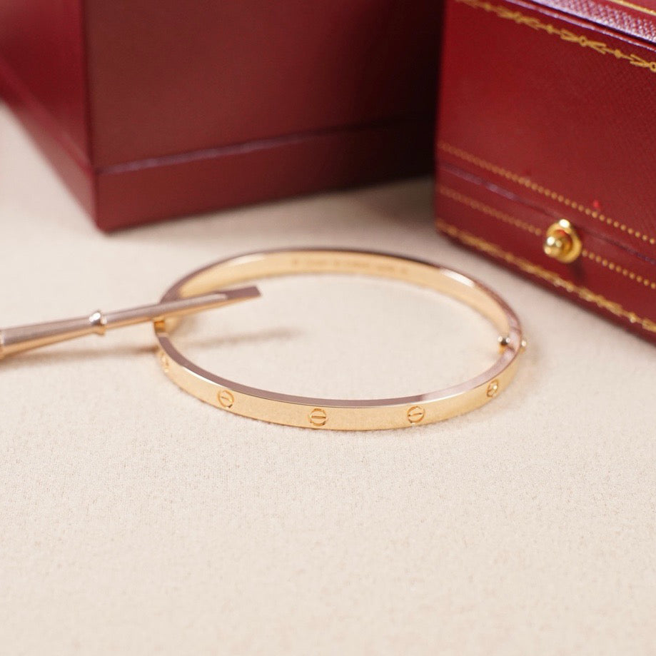 [Angela Jewelry]LOVE BRACELET 3.65MM NO DIAMONDS