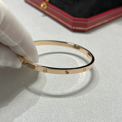 [Angela Jewelry]LOVE BRACELET 3.65MM 6 DIAMONDS