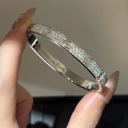 [Angela Jewelry]LOVE BRACELET 6.1MM DIAMOND-PAVED