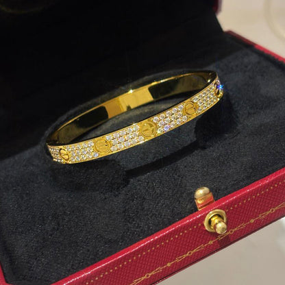 [Angela Jewelry]LOVE BRACELET 6.1MM DIAMOND-PAVED