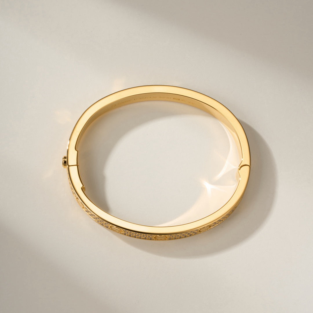 [Angela Jewelry]LOVE BRACELET 6.1MM DIAMOND-PAVED