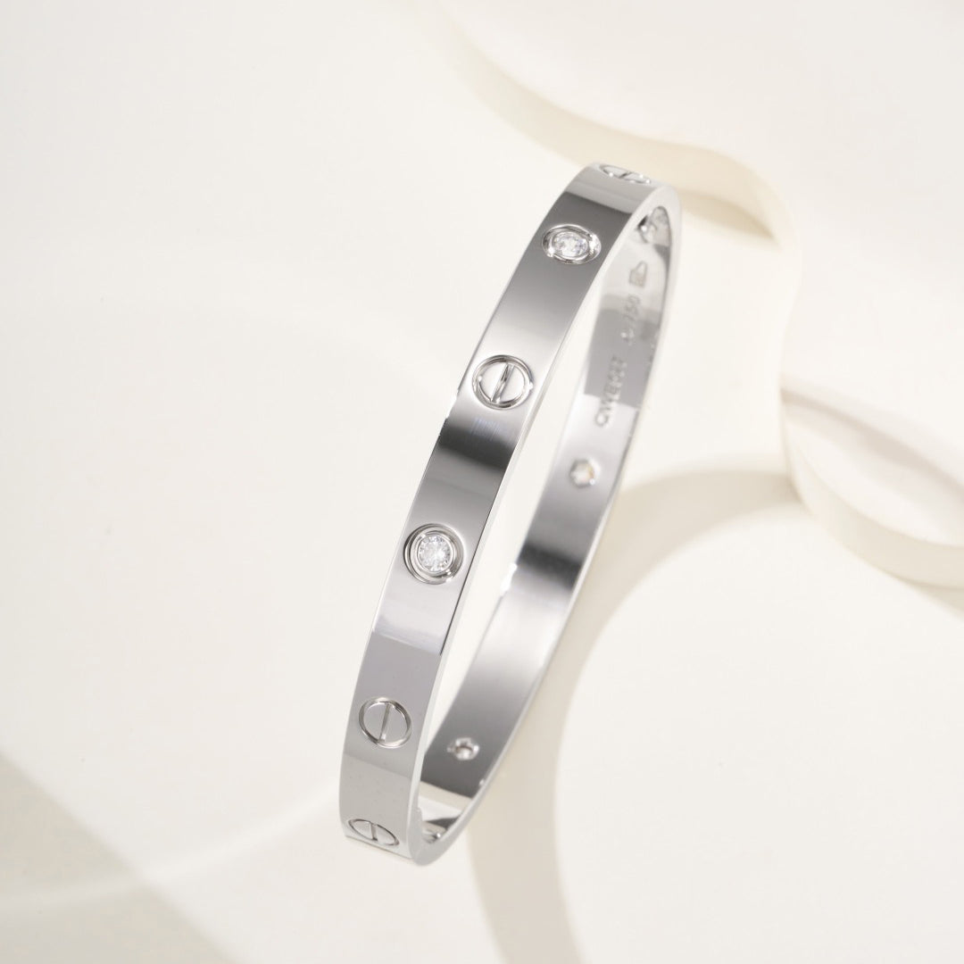[Angela Jewelry]LOVE BRACELET 6.1MM 4 DIAMONDS