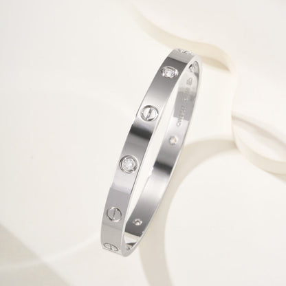 [Angela Jewelry]LOVE BRACELET 6.1MM 4 DIAMONDS